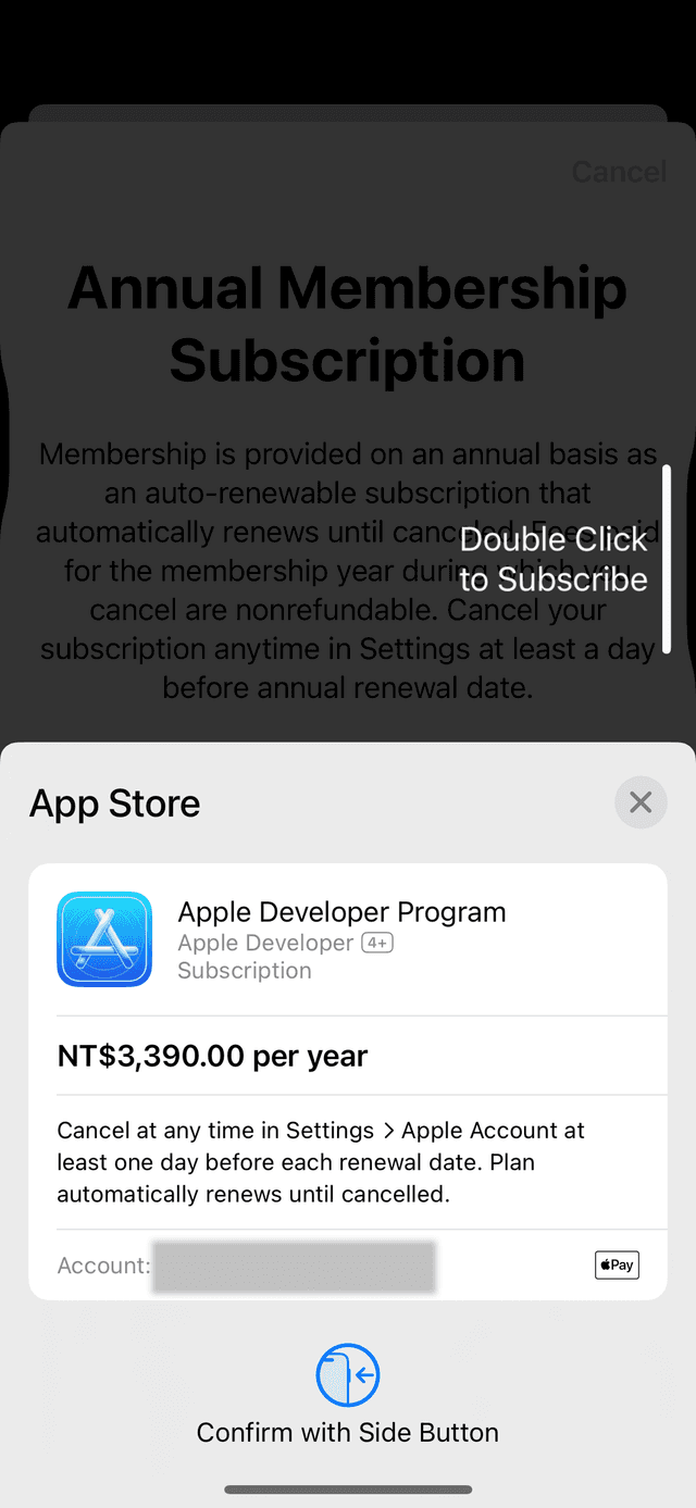WEBCRAFT - 2026 申請 Apple Developer Program 過程分享